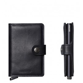 MINIWALLET VINTAGE NEGRO