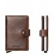 MINIWALLET VINTAGE MARRON