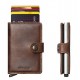 MINIWALLET VINTAGE MARRON