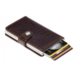 MINIWALLET AMAZON MARRON