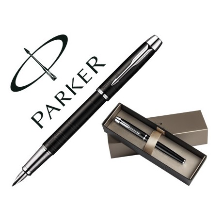 PLUMA PARKER IM PREMIUM NEGRO MATE