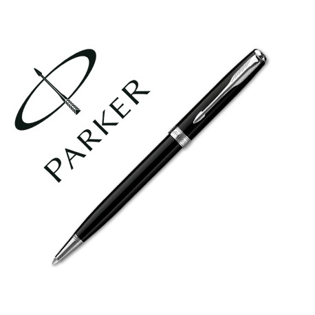 BOLIGRAFO PARKER SONNET LACA NEGRA CT