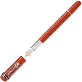 Pluma Estilográfica MontBlanc Rouge et Noir Coral