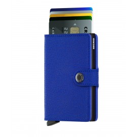 MINIWALLET CRISPLE AZUL NEGRO