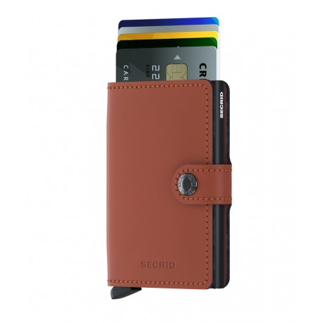 MINIWALLET MATTE BRICK