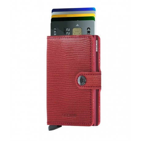 MINIWALLET RANGO ROJO BURDEOS