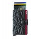 MINIWALLET PRISMA NEGRO ROJO