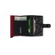 MINIWALLET PRISMA NEGRO ROJO