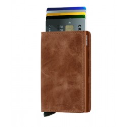 SLIMWALLET VINTAGE GOGNAC NARANJA