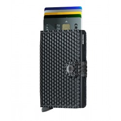 MINIWALLET CUBIC NEGRO