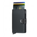 MINIWALLET CUBIC NEGRO