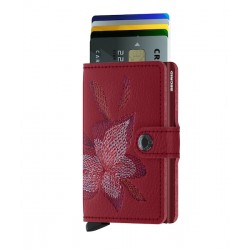 MINIWALLET STITCH MAGNOLIA ROSSO