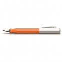 Pluma estilográfica FABER CASTELL ONDORO resina preciosa naranja