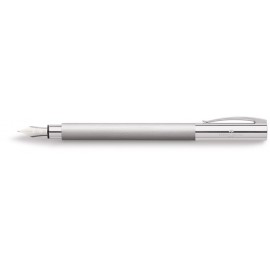 Pluma estilográfica FABER CASTELL AMBITION acero