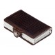 TWINWALLET AMAZON MARRON