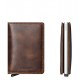 SLIMWALLET VINTAGE MARRON